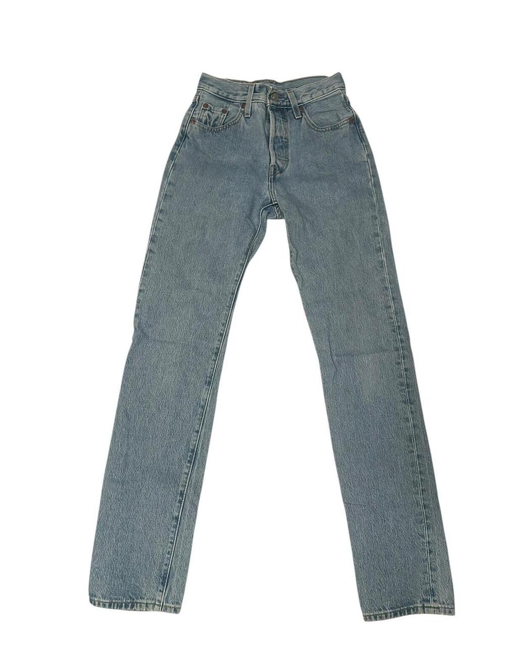 Levi’s 501 Light Wash Straight Leg Jeans